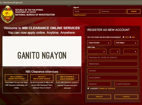 clearance.nbi.gov.ph appointment|philippine nbi clearance online application.